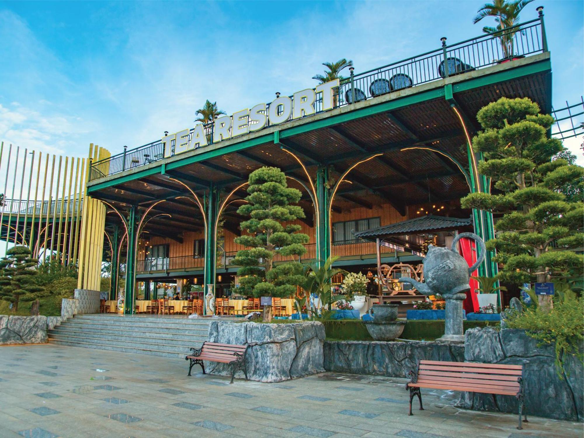 Tea Resort Bảo Lộc Exterior foto