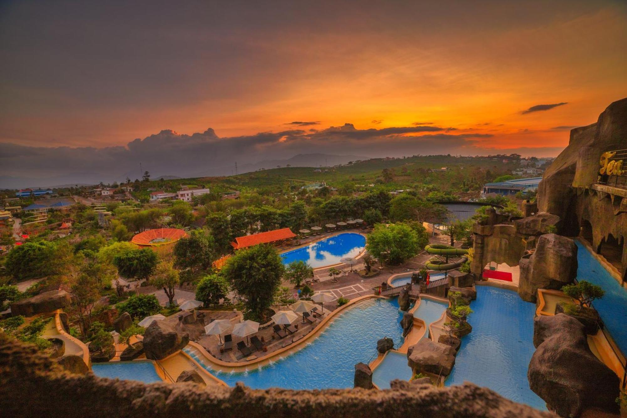 Tea Resort Bảo Lộc Exterior foto