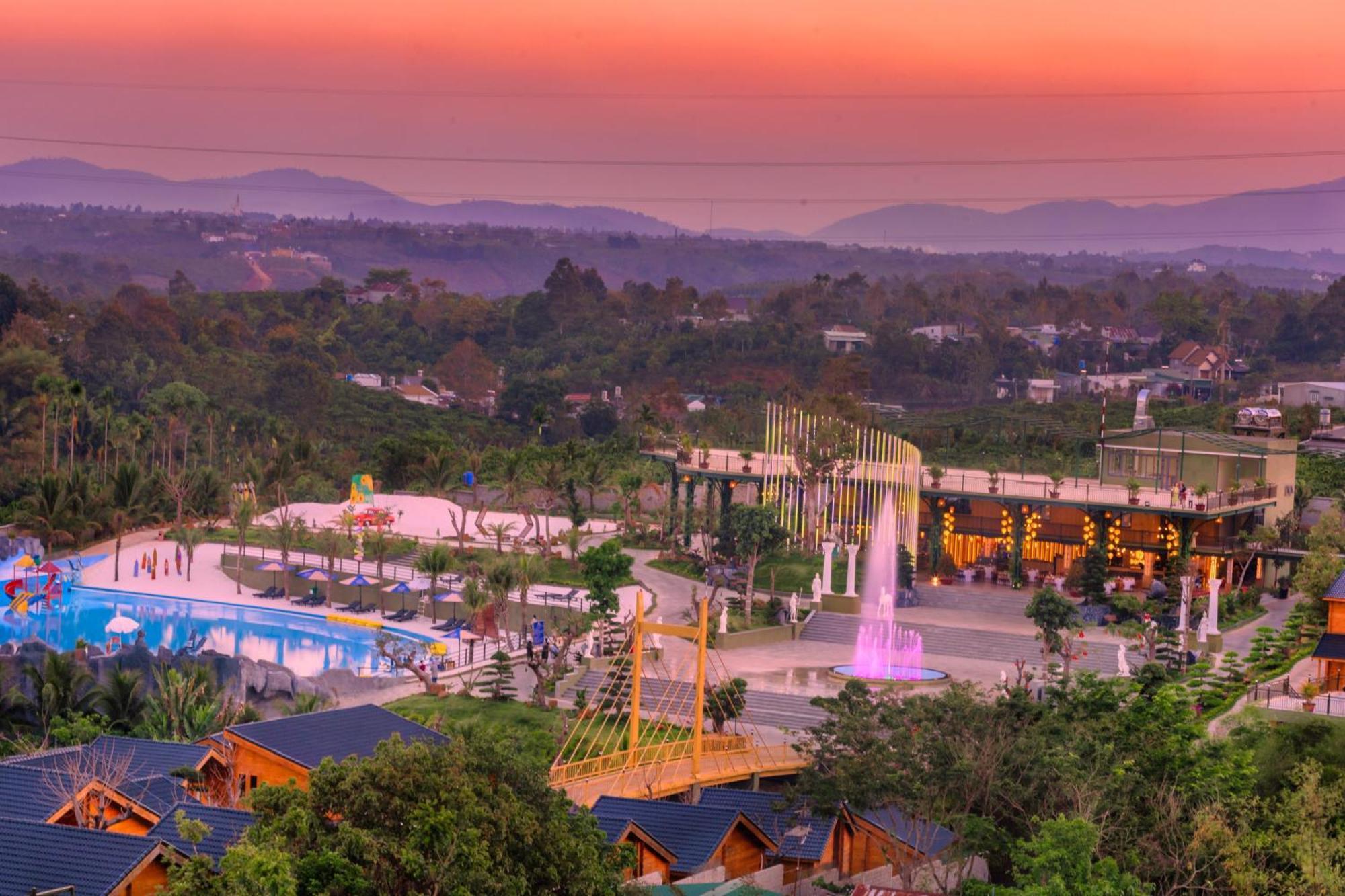 Tea Resort Bảo Lộc Exterior foto